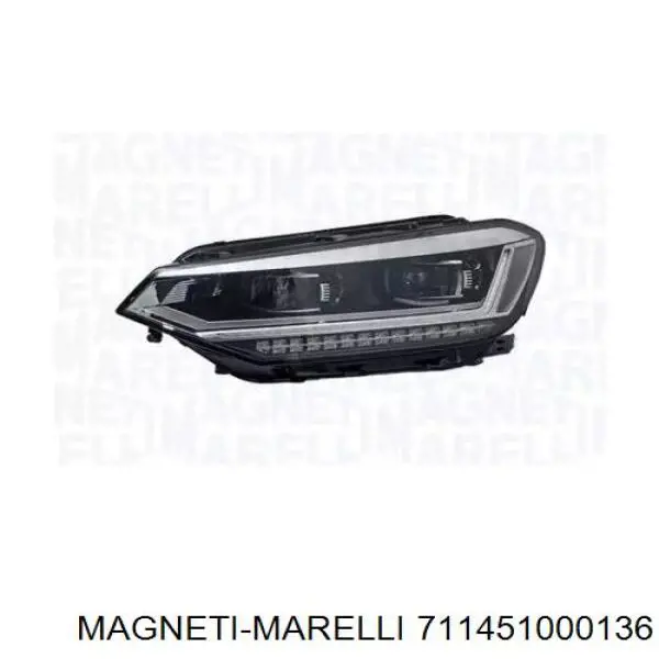 Купити 711451000136 Magneti Marelli Основна фара в зборі ліва