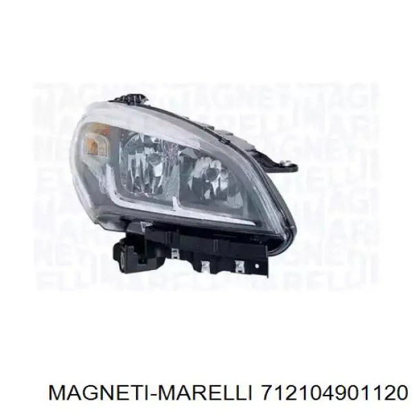 Фара правая Magneti Marelli 712104901120 ціна, від 180.74 USD