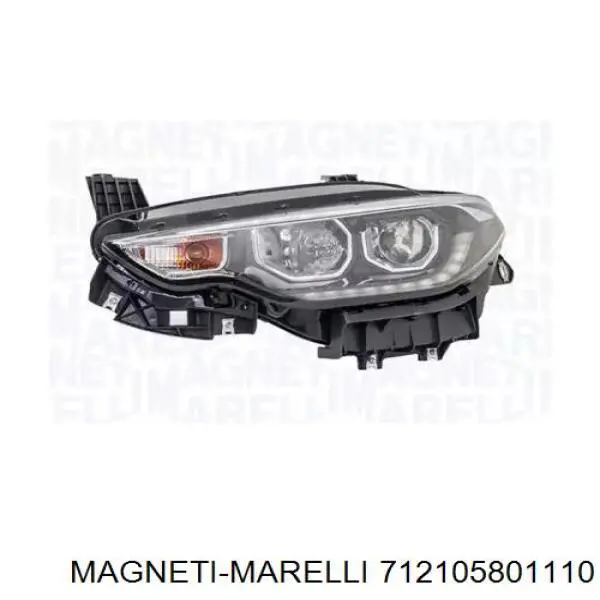 52015960 Fiat/Alfa/Lancia Фара дальнього світла в зборі