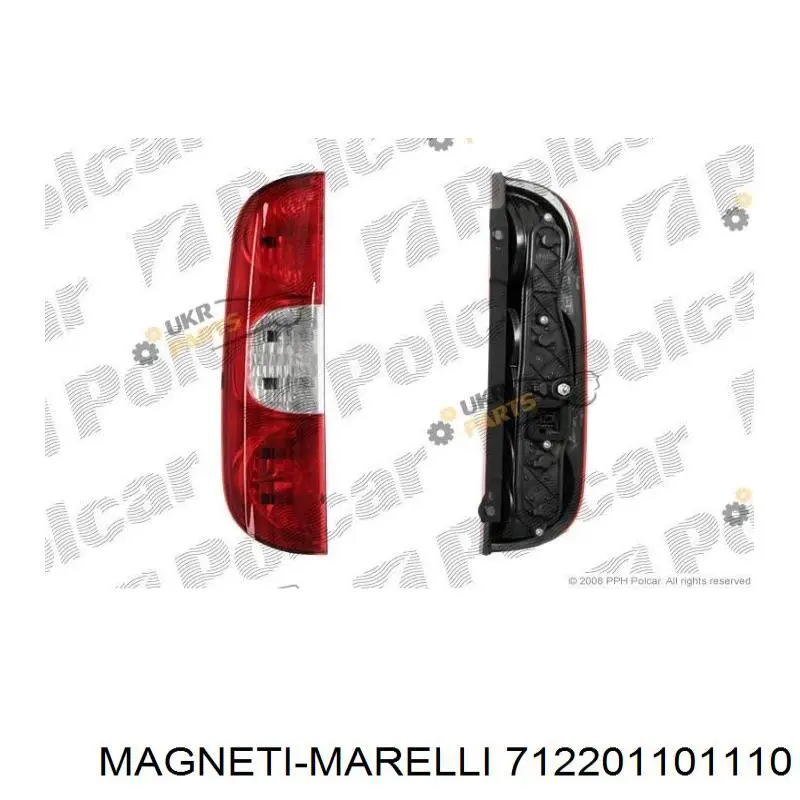 712201101110 Magneti Marelli ліхтар задній правий