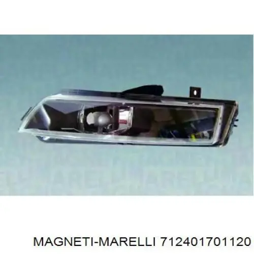Фара протитуманна, права Magneti Marelli 712401701120 ціна, від 49.74 USD