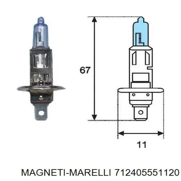 Фара ліва 46807771 Fiat/Alfa/Lancia