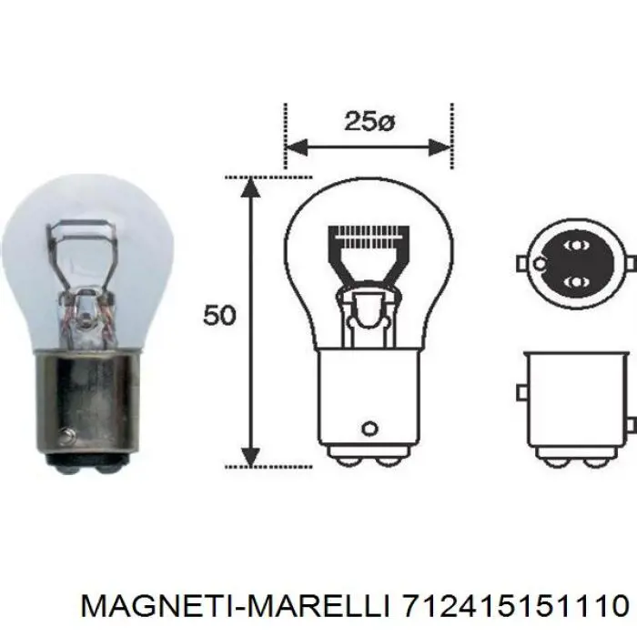 712415151110 Magneti Marelli ліхтар задній лівий, зовнішній