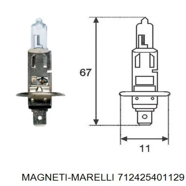 Фара правая Magneti Marelli LPL211 ціна, від 142.70 USD