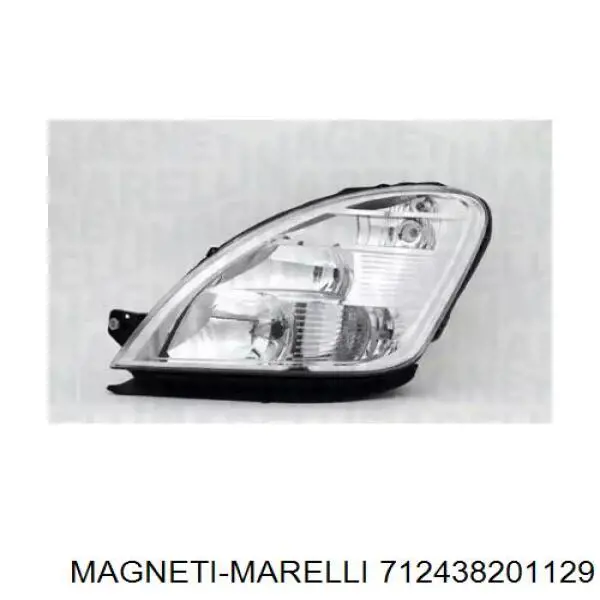 Купити 712438201129 Magneti Marelli Права блок фара