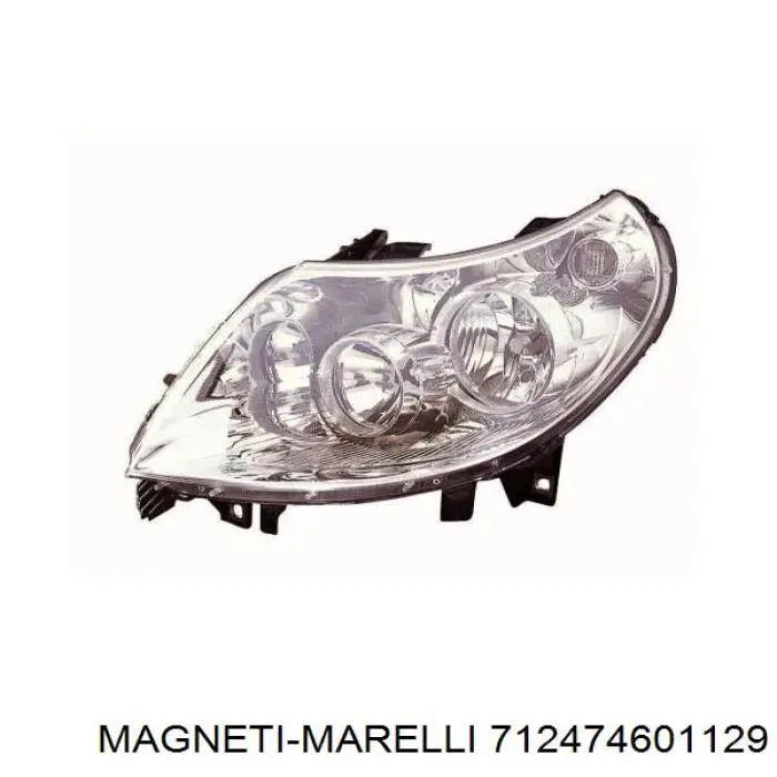 Купити 712474601129 Magneti Marelli Права блок фара