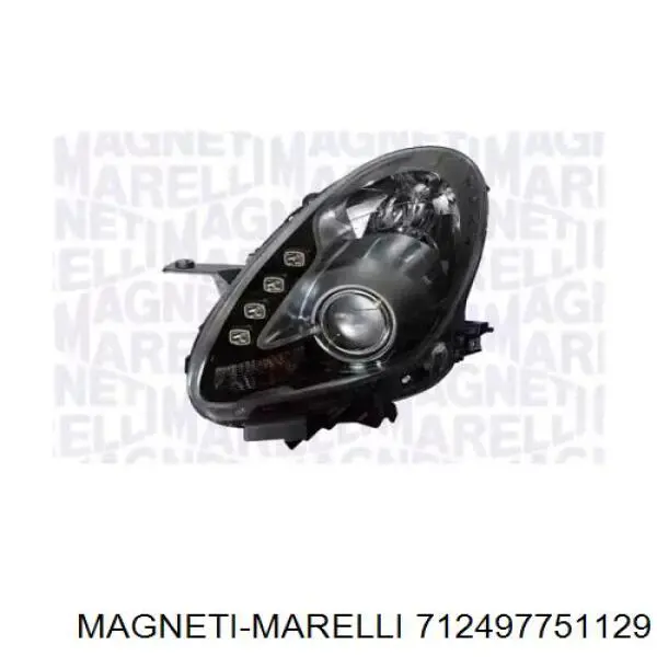 Фара ліва 50530897 Fiat/Alfa/Lancia