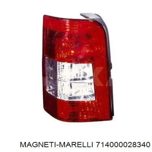 Ліхтар задній лівий Magneti Marelli 714000028340 ціна, від 36.75 USD