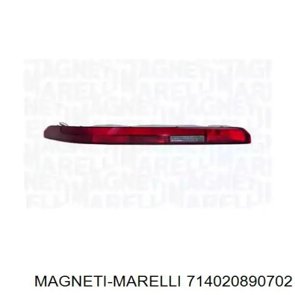 Ліхтар заднього бампера, лівий Magneti Marelli 714020890702 ціна, від 149.00 USD