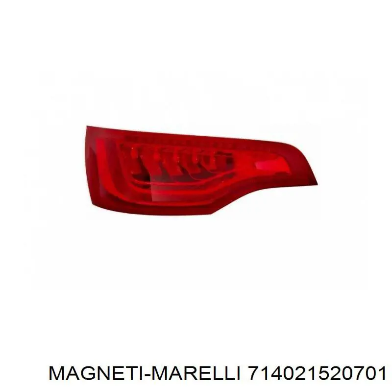 Ліхтар задній лівий Magneti Marelli 714021520701 ціна, від 317.10 USD