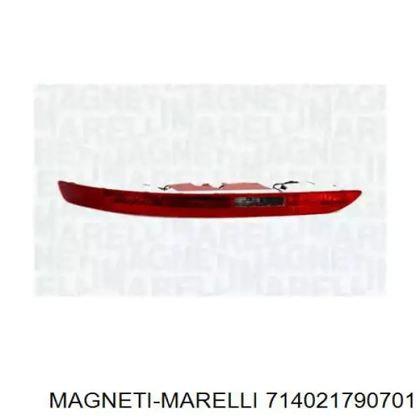 Купити 714021790701 Magneti Marelli Ліхтар заднього бампера, лівий