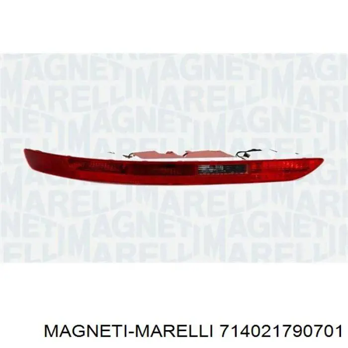 Ліхтар заднього бампера, лівий 714021790701 Magneti Marelli