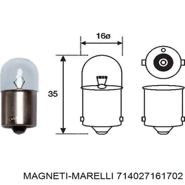 Ліхтар задній лівий Magneti Marelli 714027161702 ціна, від 151.01 USD