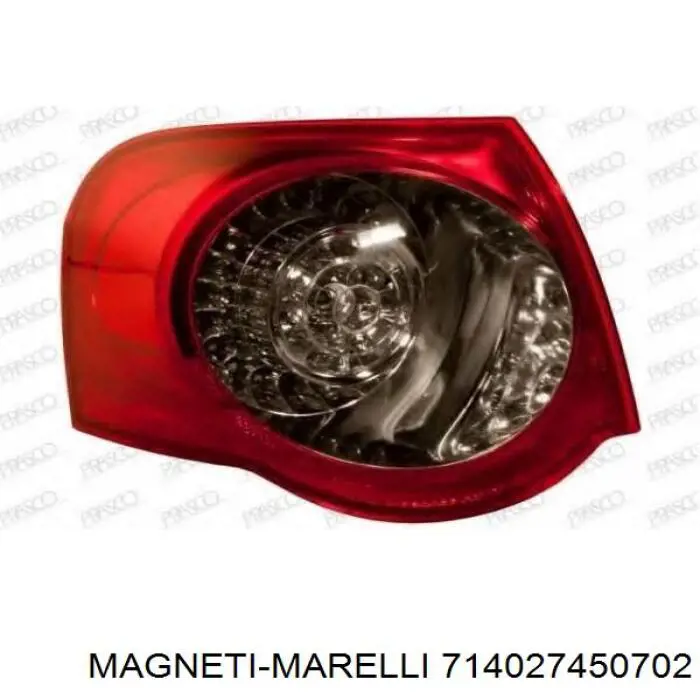 Ліхтар задній лівий, зовнішній LLF002 Magneti Marelli