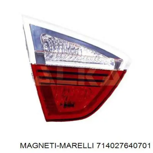 714027640701 Magneti Marelli ліхтар задній лівий, внутрішній