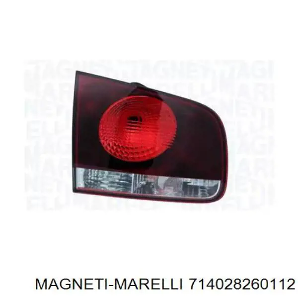 Купити 714028260112 Magneti Marelli Ліхтар задній лівий, внутрішній