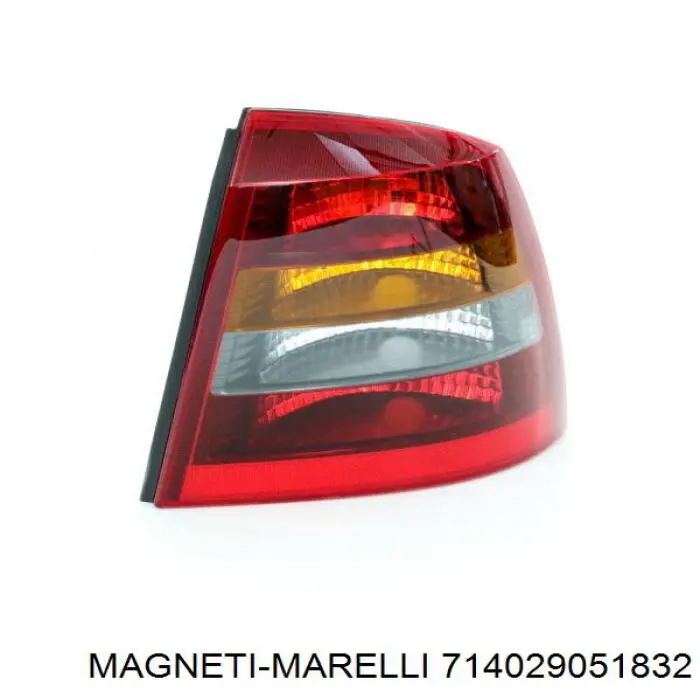 Задня права фара 1222076 Opel