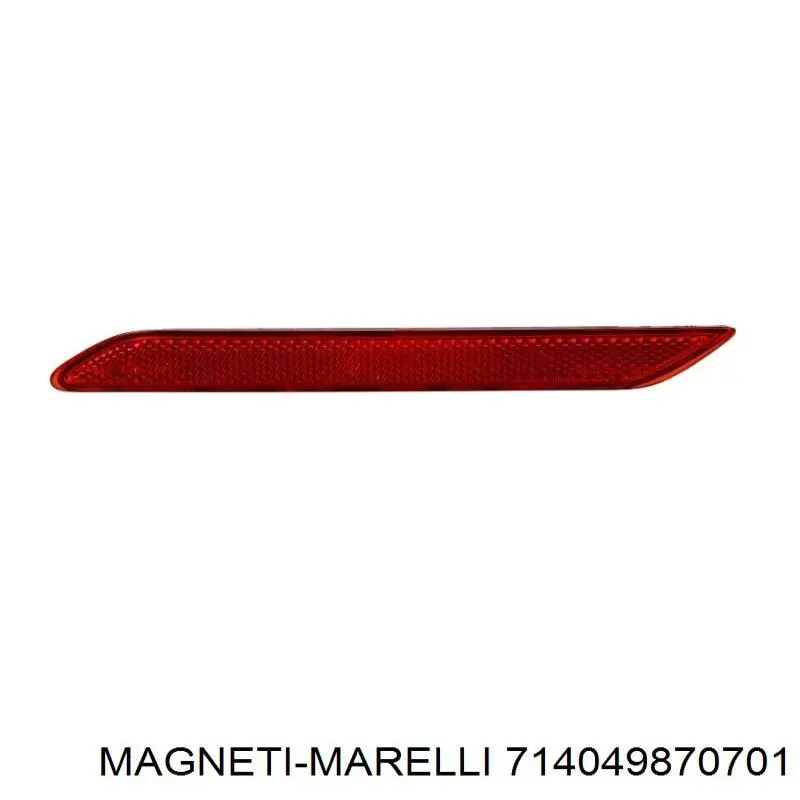 714049870701 Magneti Marelli катафот (відбивач заднього бампера, правий)