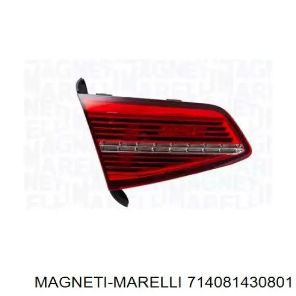 Ліхтар задній правий, внутрішній 714081430801 Magneti Marelli