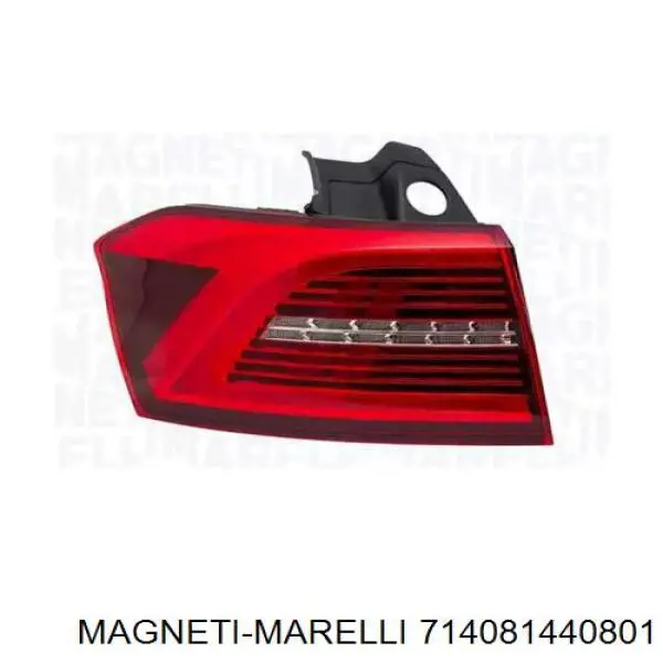 Ліхтар задній правий, зовнішній Magneti Marelli 714081440801 ціна, від 190.04 USD