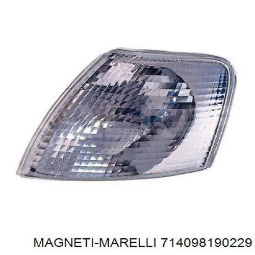 Покажчик повороту лівий 714098190229 Magneti Marelli