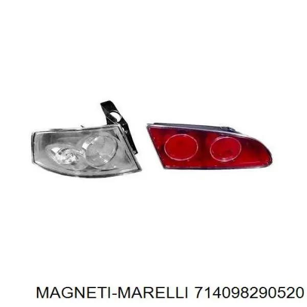 714098290520 Magneti Marelli Ліхтар задній правий, внутрішній
