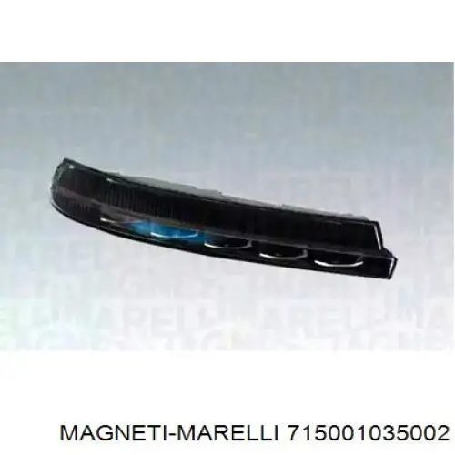 Габарит передній, нижній (ліхтар), правий Magneti Marelli 715001035002 ціна, від 268.33 USD