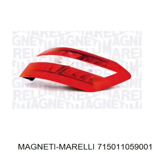 715011059001 Magneti Marelli ліхтар задній лівий, зовнішній