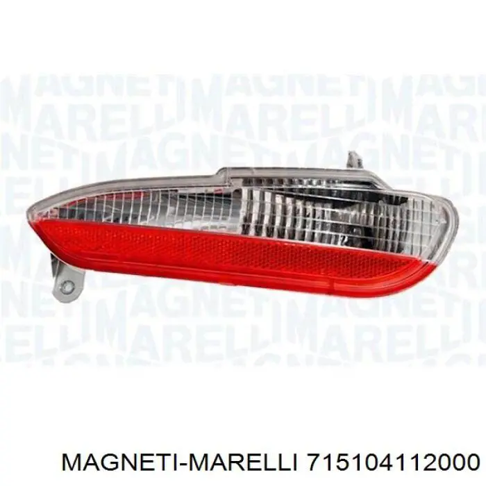 Ліхтар заднього бампера, правий 715104112000 Magneti Marelli