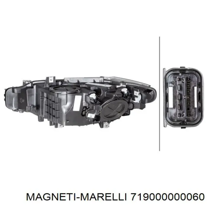 Фара права 63117293050 BMW