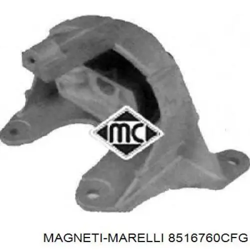 Подушка (опора) двигуна, ліва 8516760CFG Magneti Marelli