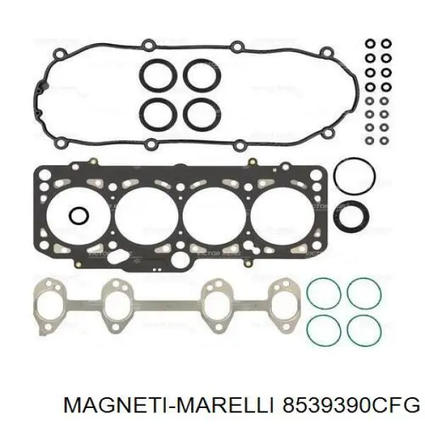 Подушка (опора) двигуна, права передня 8539390CFG Magneti Marelli