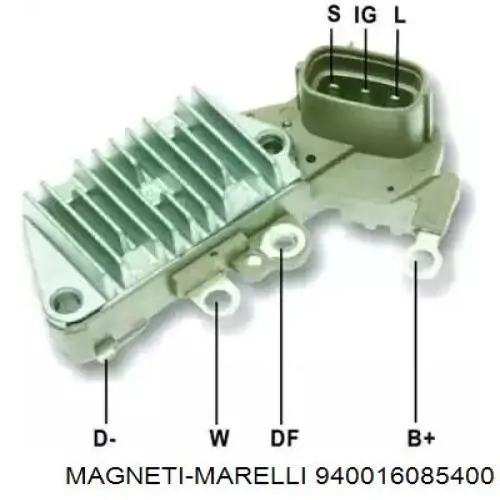 Купити 940016085400 Magneti Marelli Реле регулятор напруги генератора