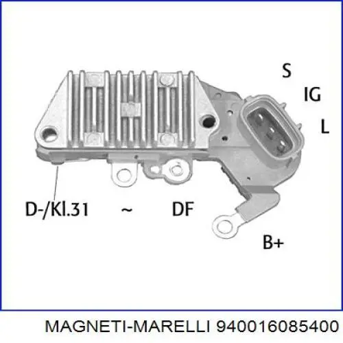 940016085400 Magneti Marelli Реле-регулятор (напруги)