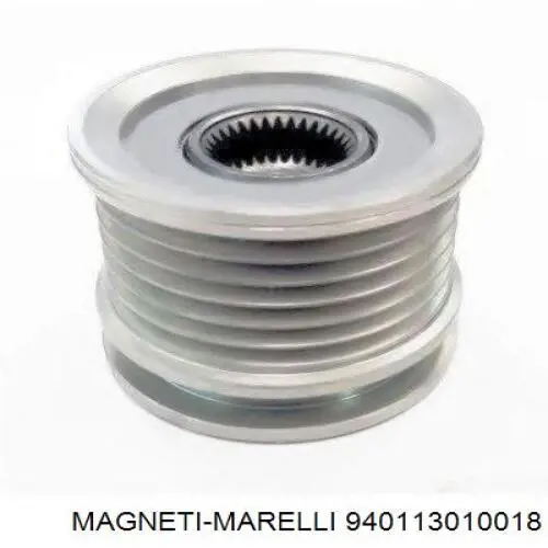 Шків генератора 940113010018 Magneti Marelli