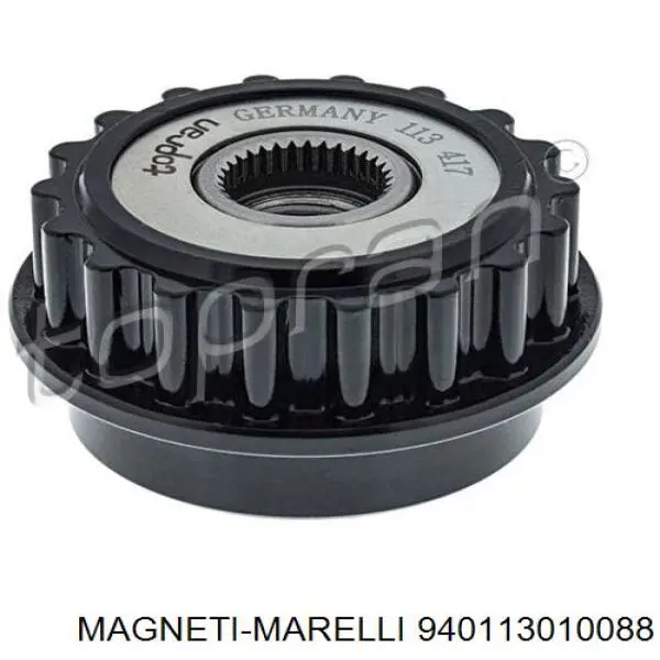 Шків генератора 940113010088 Magneti Marelli