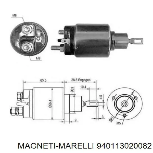 1543610 Ford Привід стартера бендикс