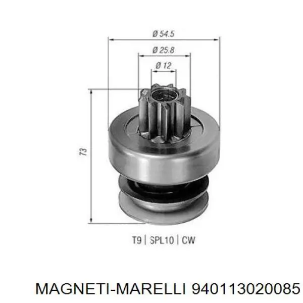 Бендикс Magneti Marelli 940113020085 ціна, від 11.87 USD