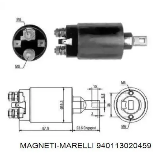 Купити 940113020459 Magneti Marelli Бендикс стартера