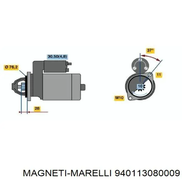 Стартер VAG 1125600 ціна, від 63.34 USD