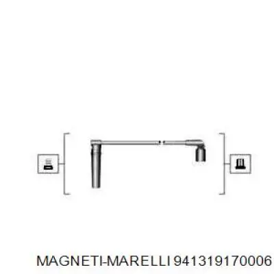 Дроти запалювання Magneti Marelli 941319170006 ціна, від 13.24 USD