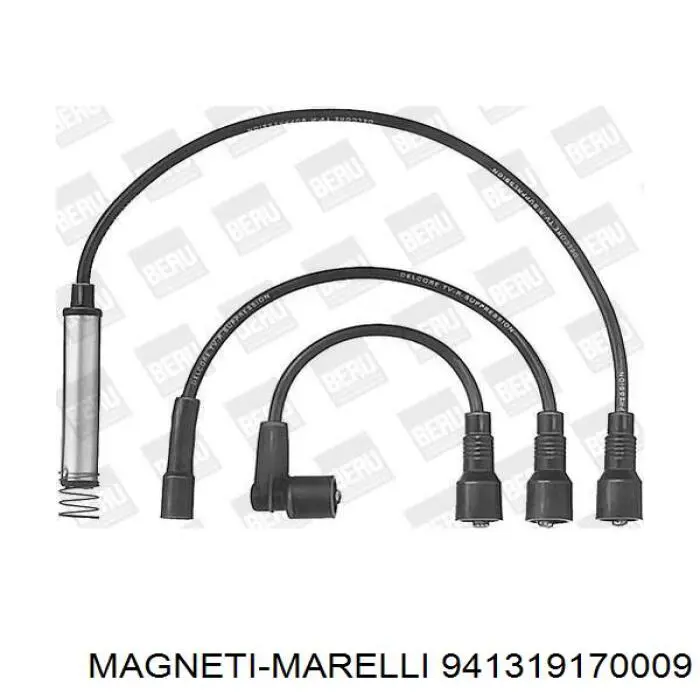 941319170009 Magneti Marelli Проводи високовольтні