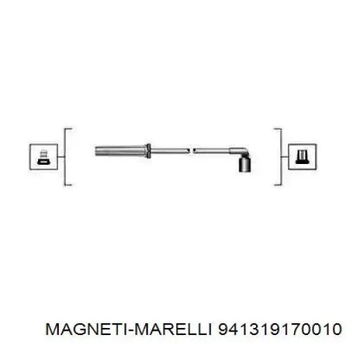 Дроти запалювання Magneti Marelli 941319170010 ціна, від 13.75 USD