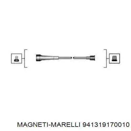 Купити 941319170010 Magneti Marelli Провід високовольтні, комплект