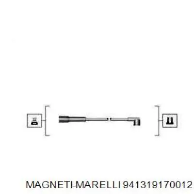 941319170012 Magneti Marelli Проводи високовольтні