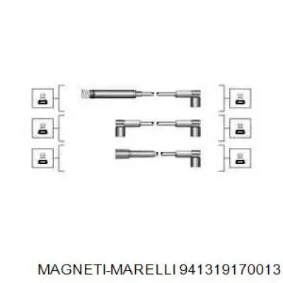 941319170013 Magneti Marelli дріт високовольтні, комплект