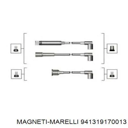 Купити 941319170013 Magneti Marelli Провід високовольтні, комплект