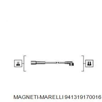 941319170016 Magneti Marelli Проводи високовольтні