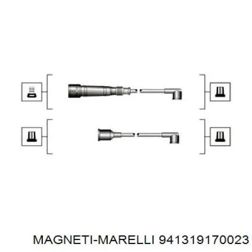 Купити 941319170023 Magneti Marelli Провід високовольтні, комплект