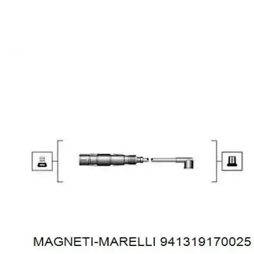 Купити 941319170025 Magneti Marelli Провід високовольтні, комплект